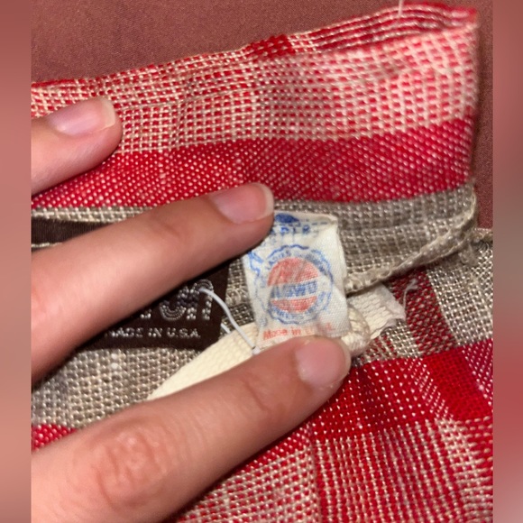 CE Stanton Pleated Plaid Skirt Size Small, One if a Kind - Picture 6 of 6